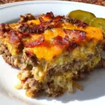 Low-Carb Bacon Cheeseburger Casserole 24 Low-Carb Bacon Cheeseburger Casserole