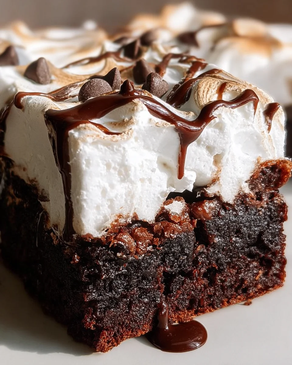 Marshmallow Brownies 22 Marshmallow