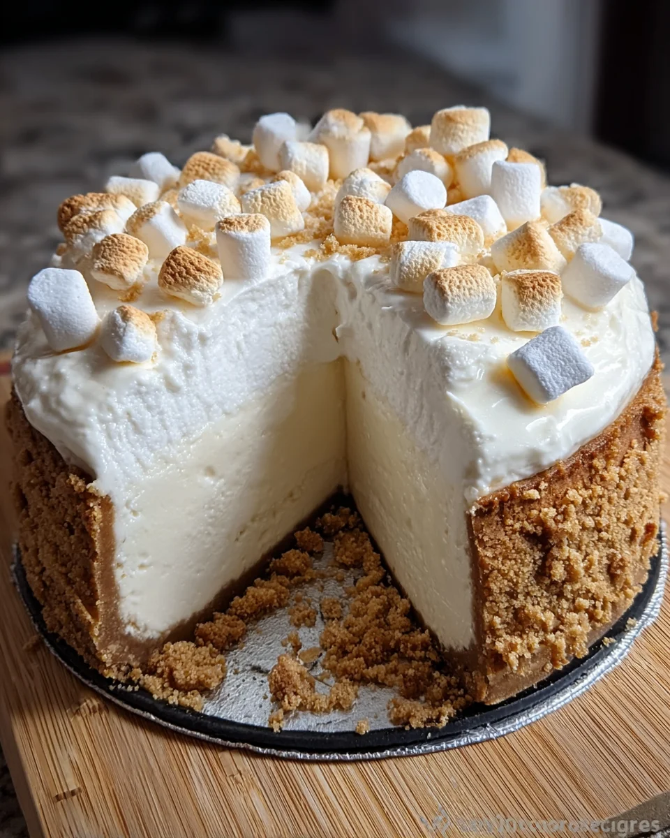 Marshmallow Cheesecake 19 Marshmallow