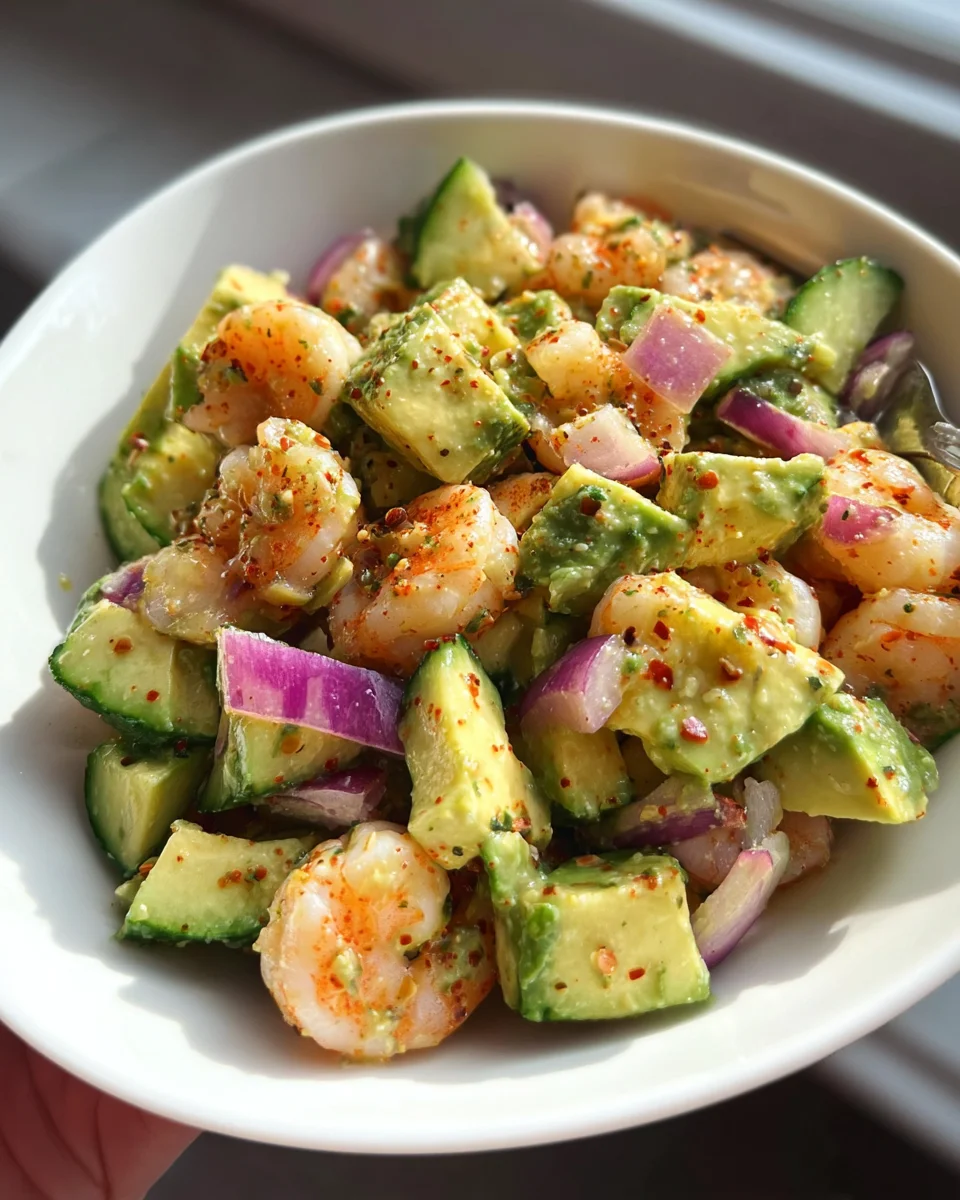 Mediterranean Keto Shrimp Salad
