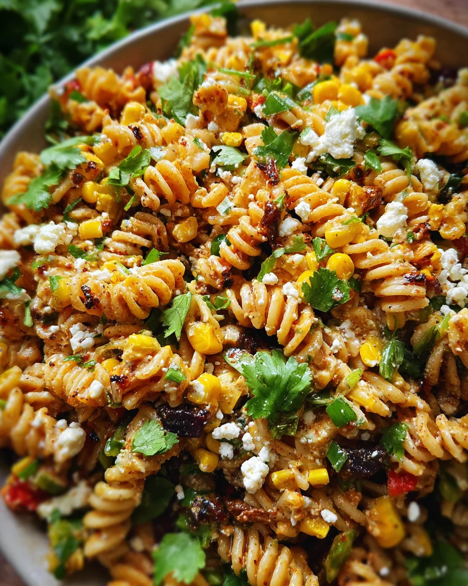 Mexican Street Corn Pasta Salad 24 Mexican