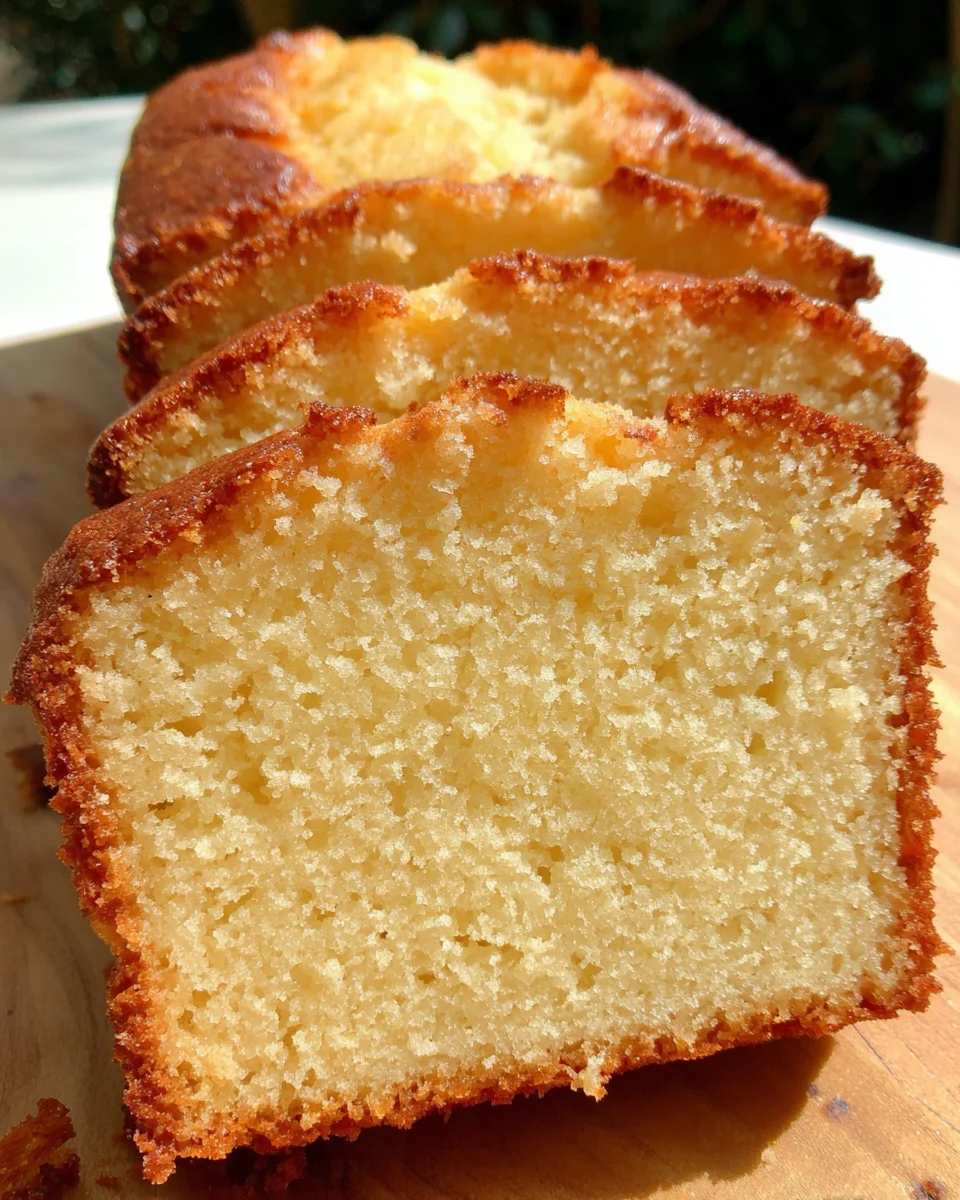 Moist Vanilla Pound 20 Moist