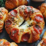Mozzarella Pepperoni Croissant Rolls 23 Mozzarella Pepperoni Croissant Rolls