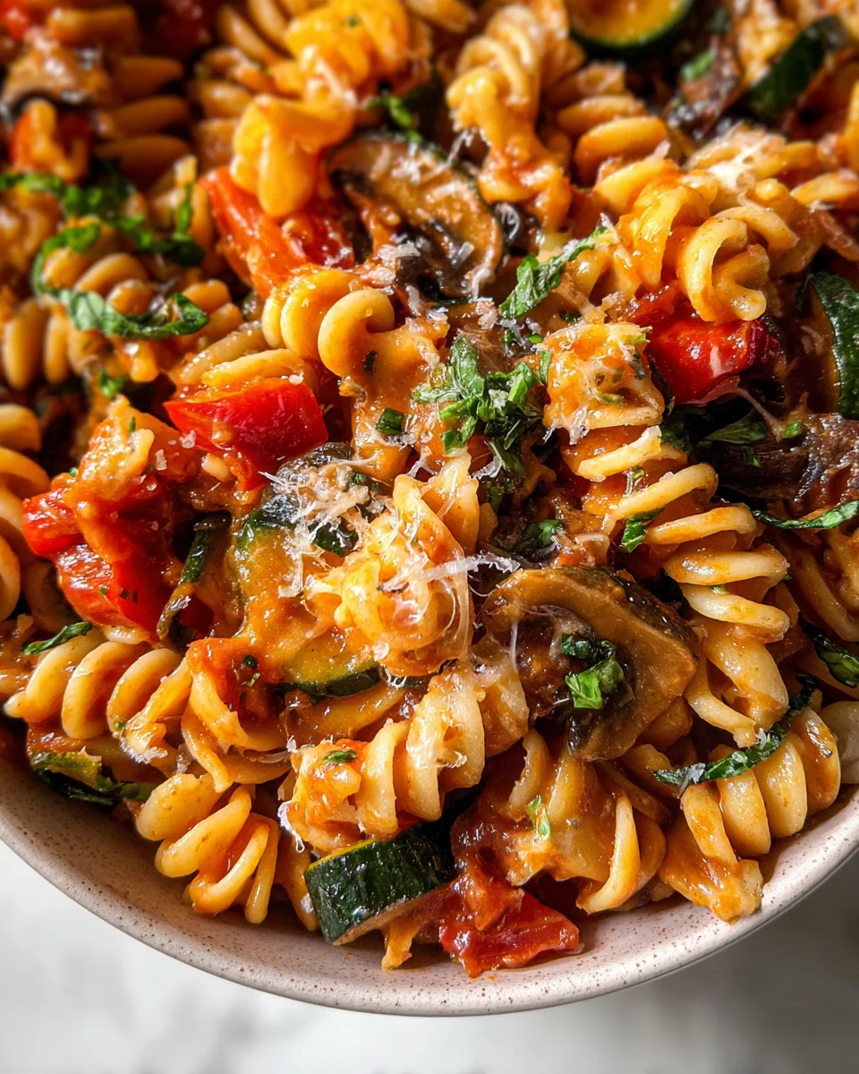 One-Pot Veggie Pasta