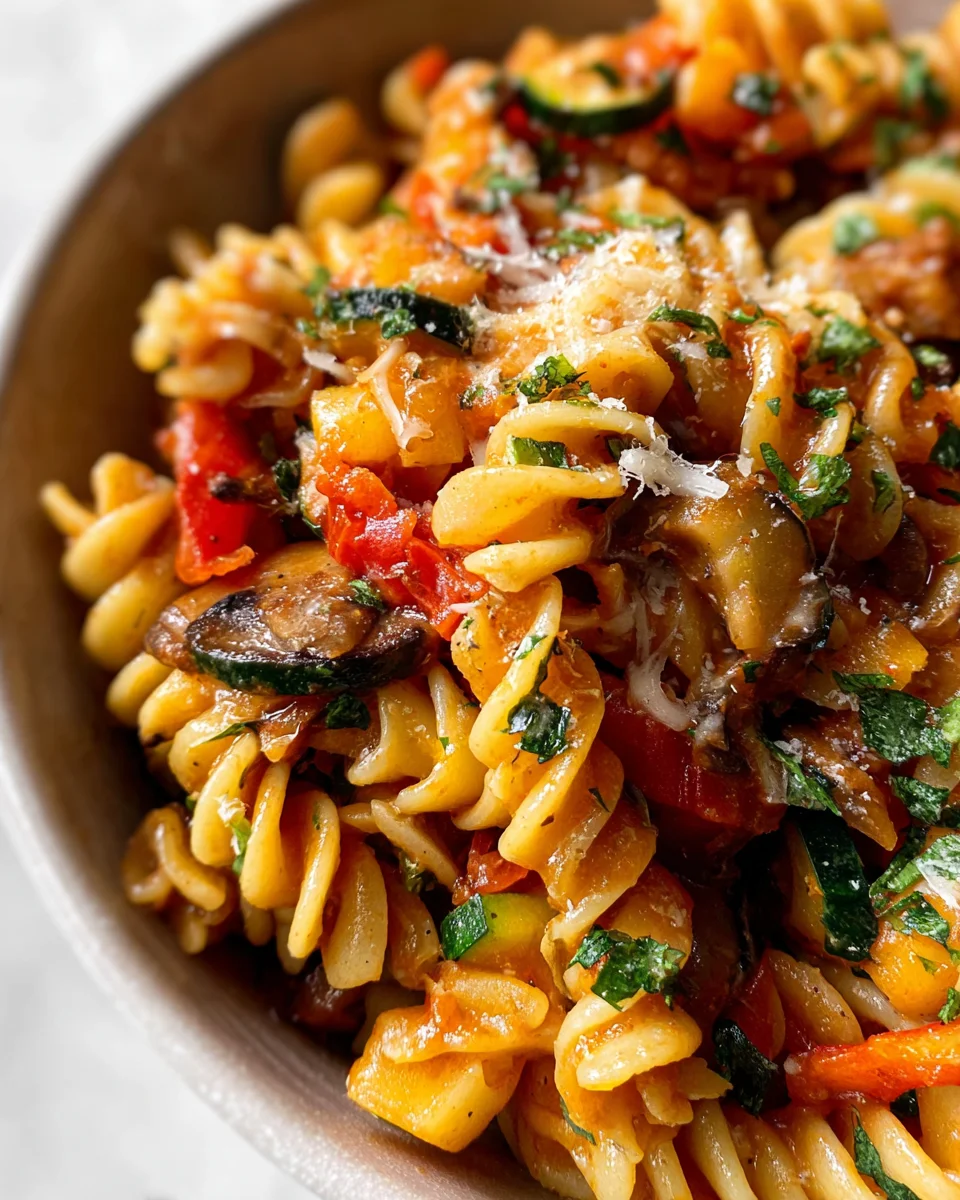 One-Pot Veggie Pasta 21 One-Pot