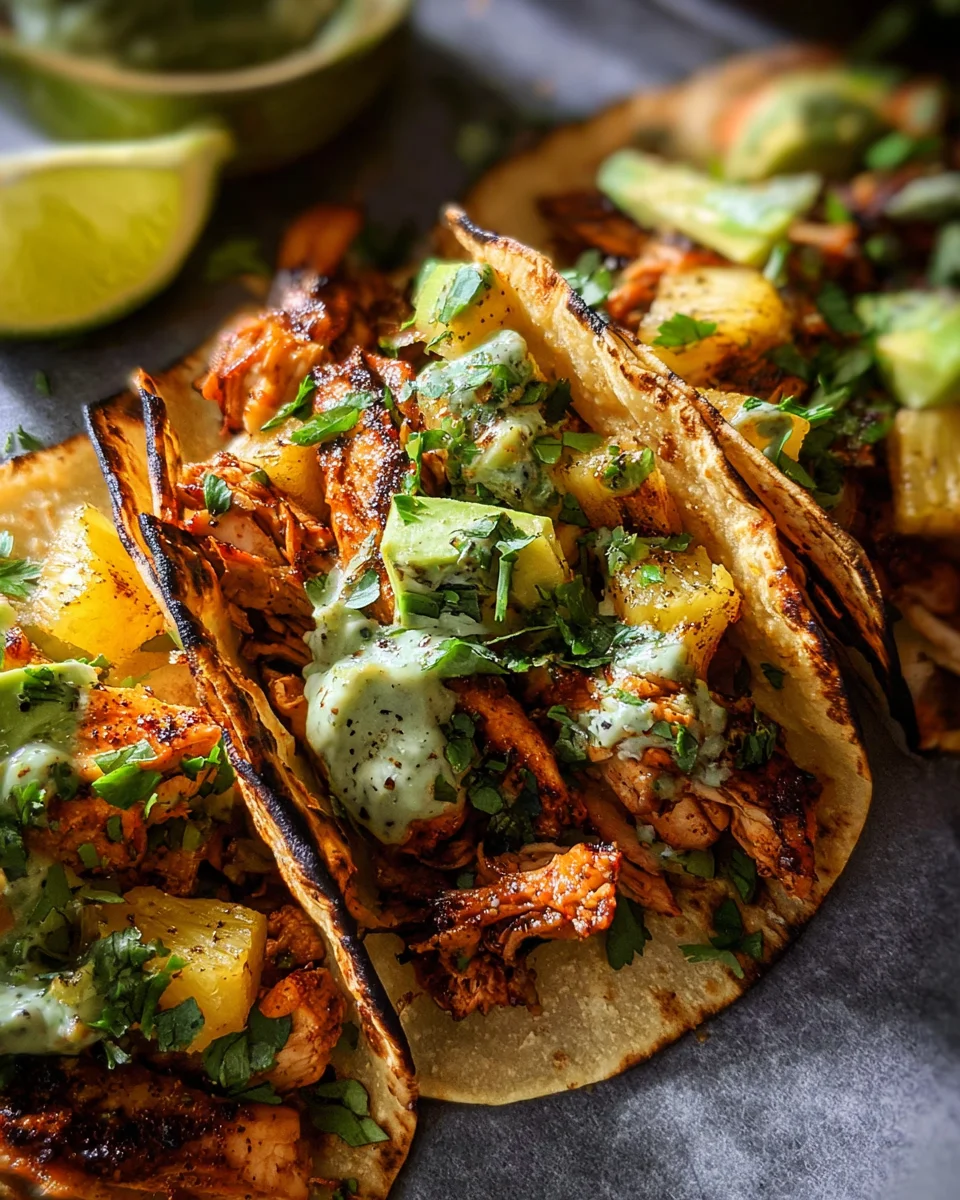 One Pan Chicken & Pineapple Tacos 23 One