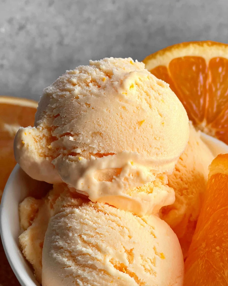 Orange Ice Cream 17 Orange