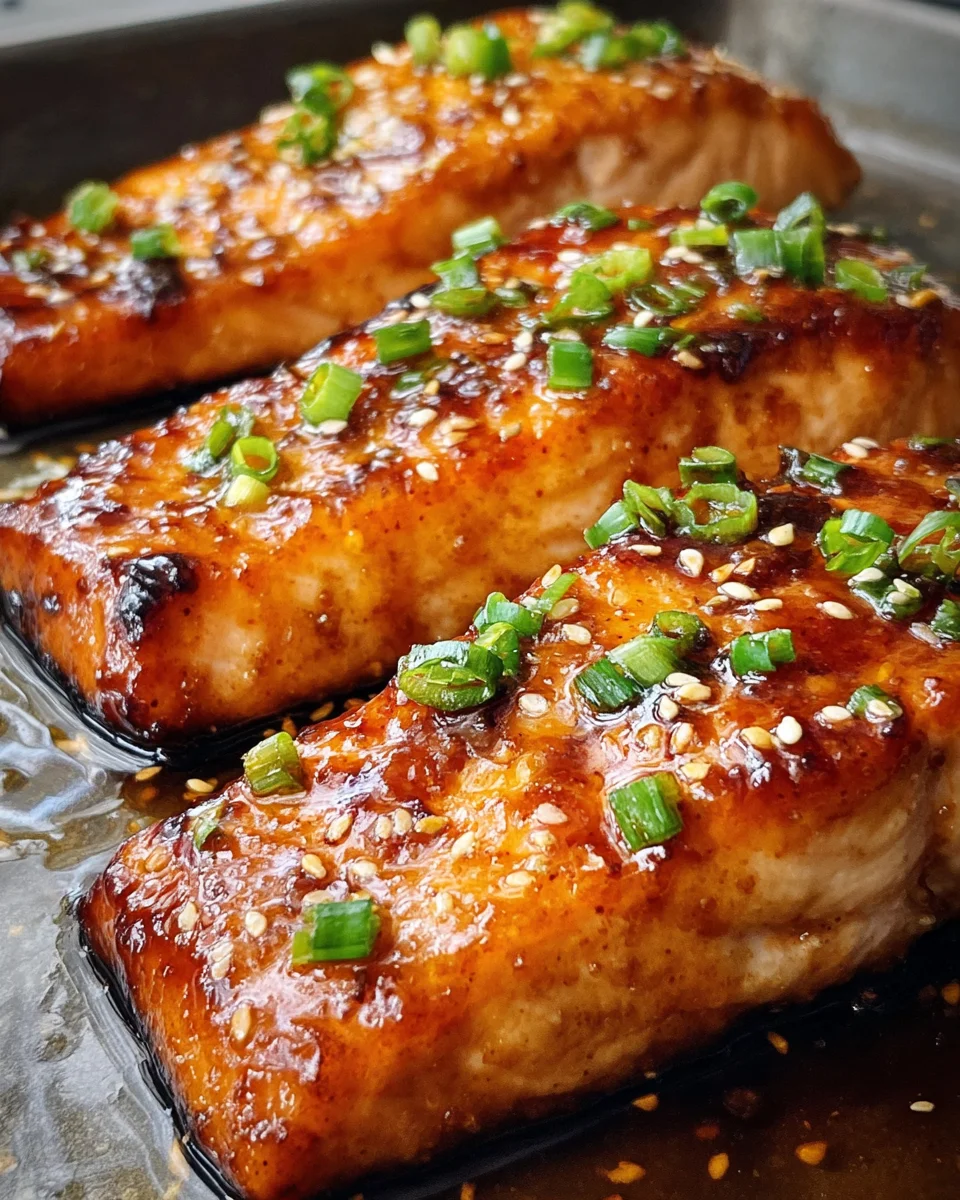 Orange Teriyaki Salmon