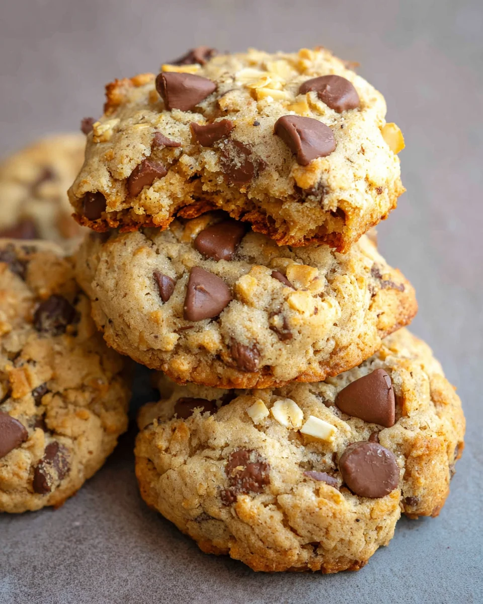 Peanut Butter Banana Cookies
