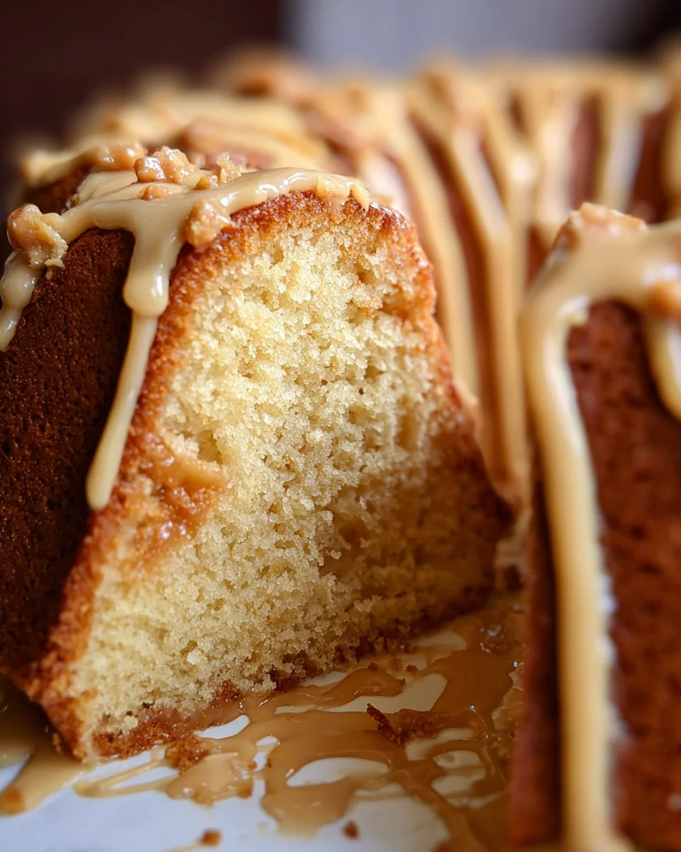 Peanut Butter Cream Pound Cake
