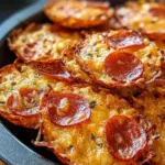 Pepperoni Cheese Crisps 15 Pepperoni Cheese Crisps