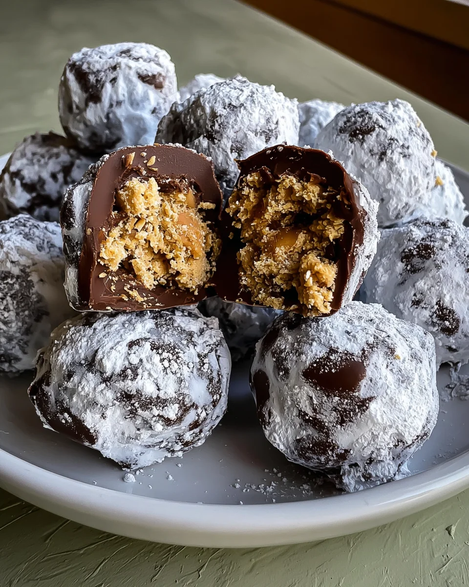 Puppy Chow Chocolate Truffles