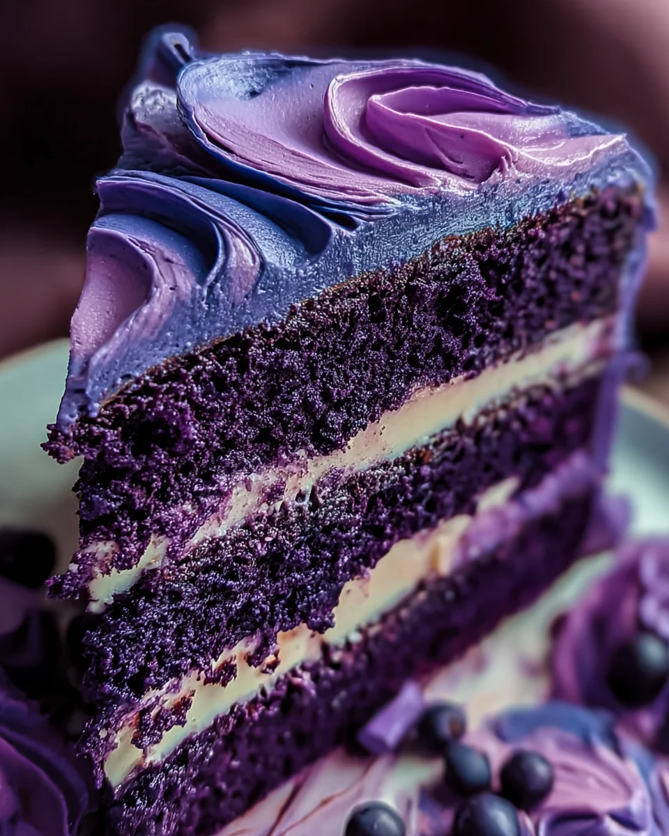 Purple Velvet Cake