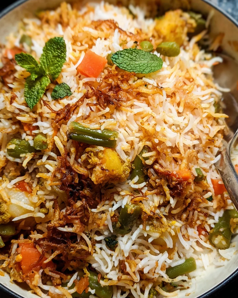Restaurant Style Vegetable Biryani
