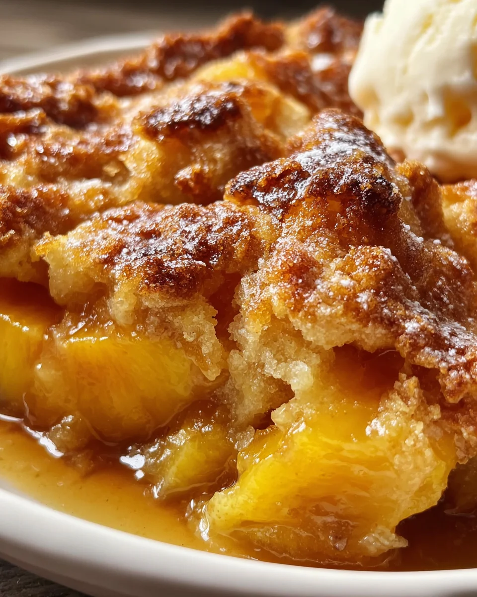 Ridiculously Easy Peach Cobbler 15 Ridiculously