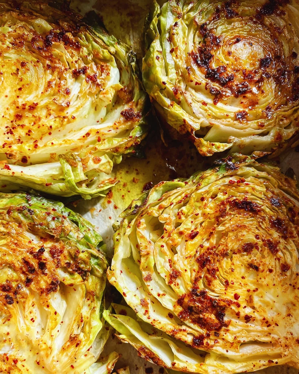 Roasted Cabbage Steaks 15 Roasted