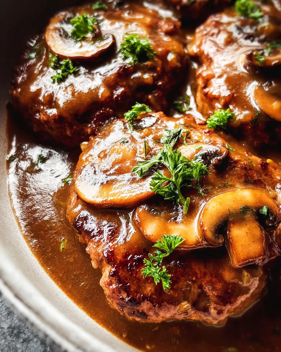 Salisbury Steak 18 Salisbury