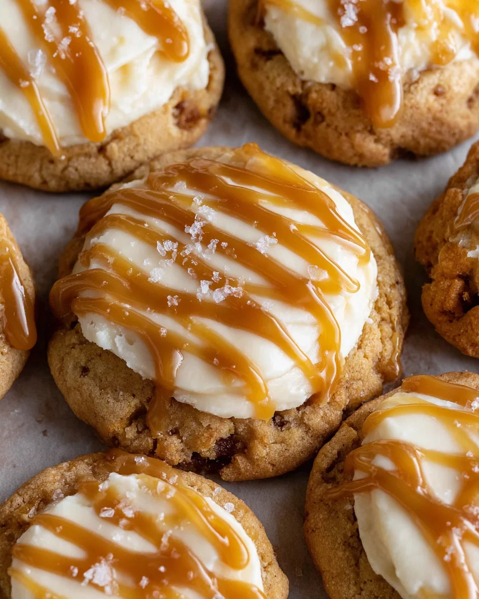 Salted Caramel Cheesecake Cookies Recipe 22 Salted