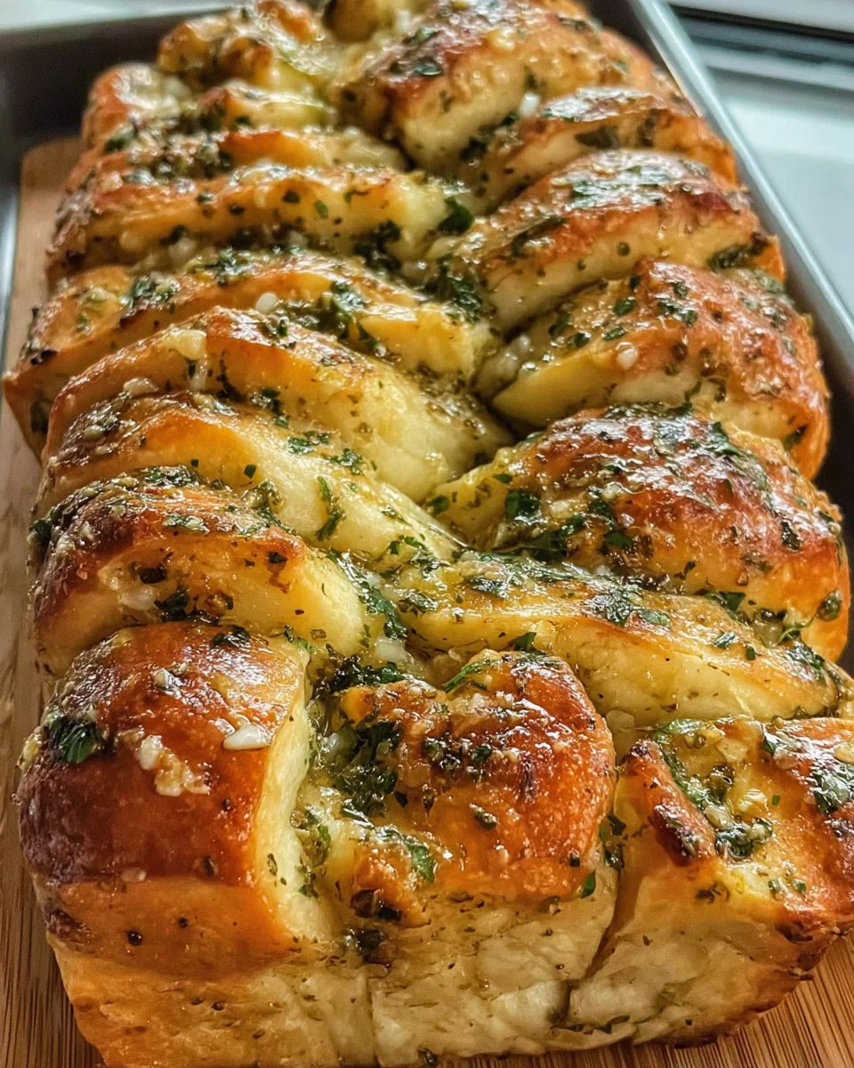 Sourdough Discard Garlic Pull Apart Bread 25 Sourdough