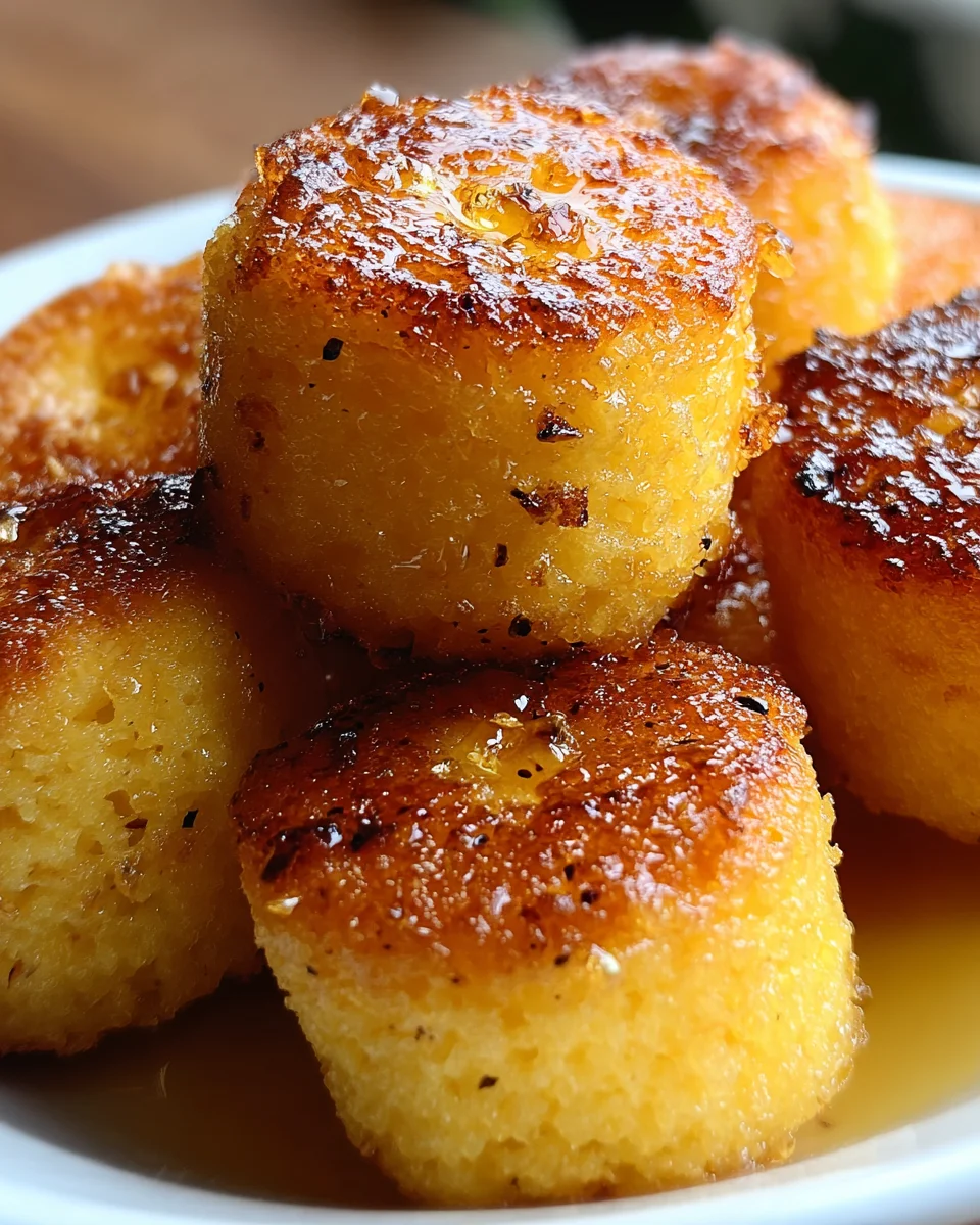 Southern-Style Honey Butter Cornbread Poppers