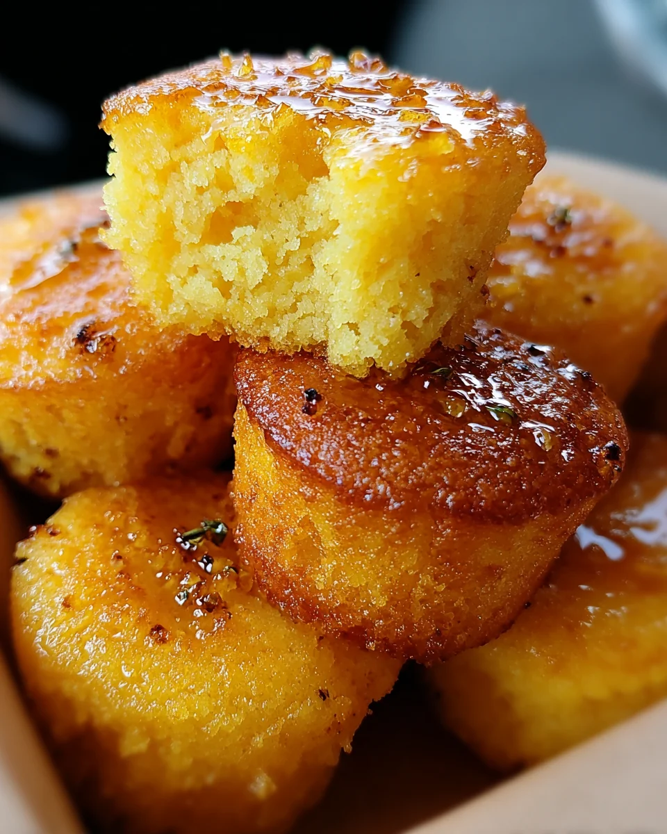 Southern-Style Honey Butter Cornbread Poppers 20 Southern-Style