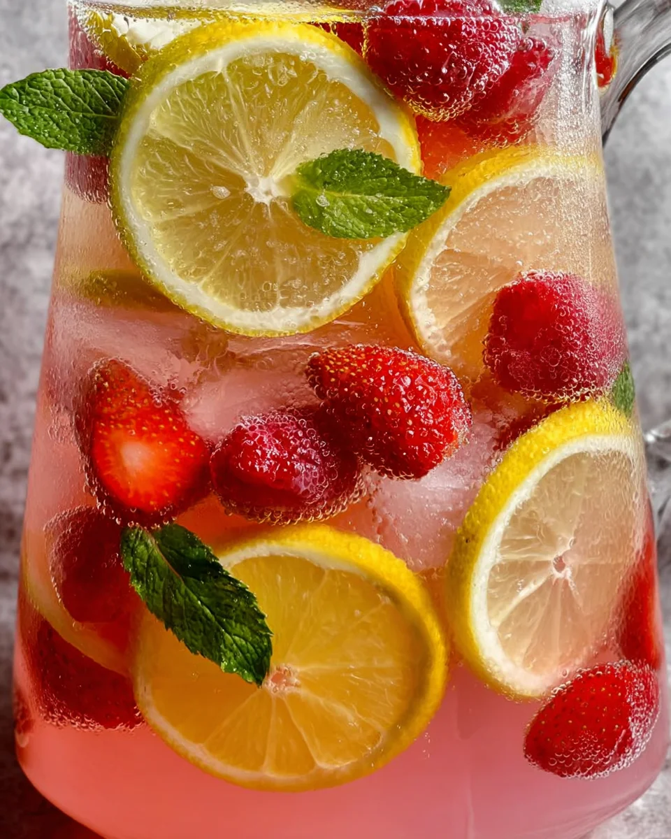 Sparkling Lemonade Punch Recipe