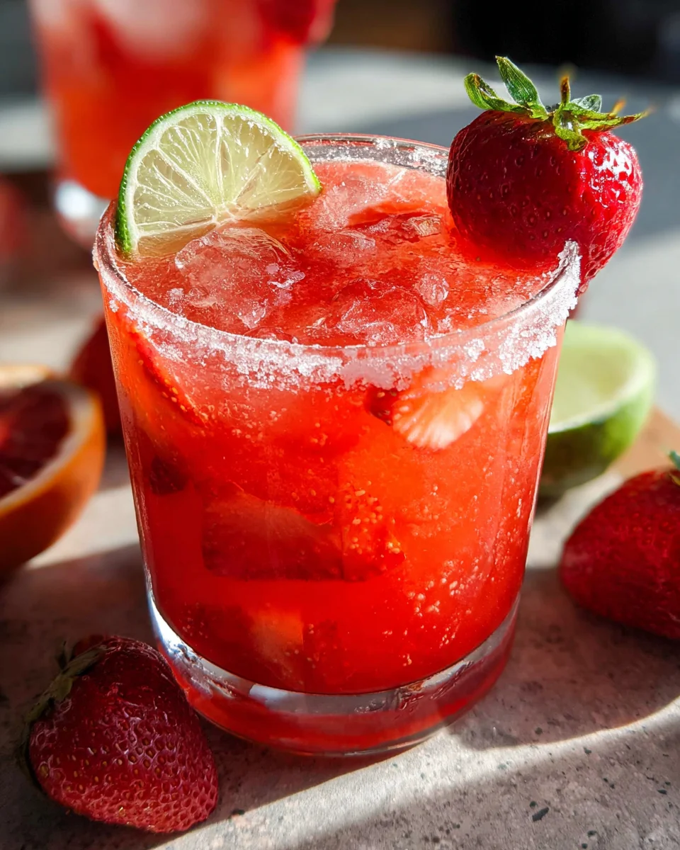 Strawberry Margarita 16 Strawberry
