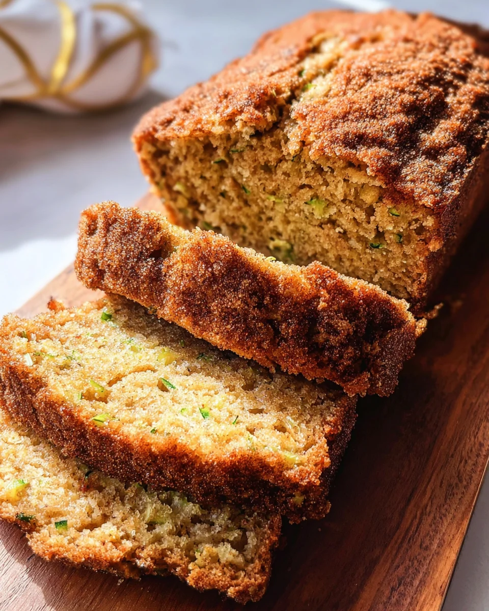 The Best Snickerdoodle Zucchini Bread