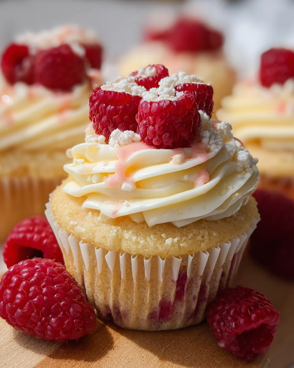 The Best White Chocolate Raspberry Cupcakes 21 The