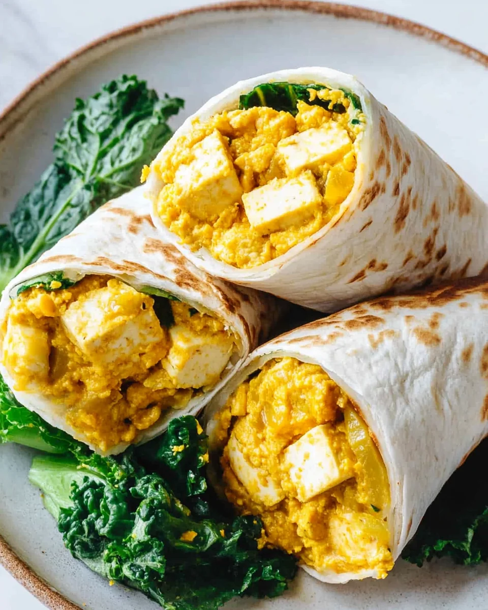 Tofu Scramble Wrap
