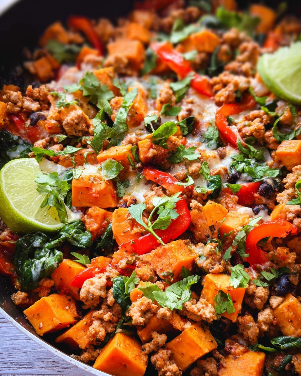 Turkey Sweet Potato Skillet 19 Turkey