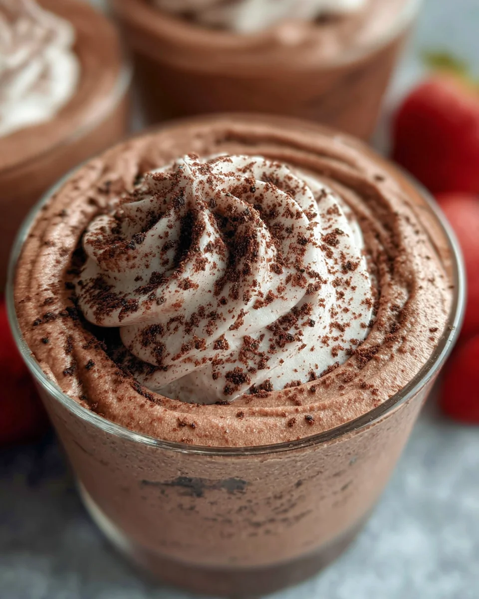 Vegan Chocolate Mousse with Aquafaba