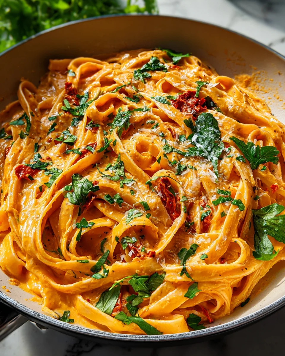 Vegan Creamy Sun Dried Tomato Pasta Recipe 17 Vegan