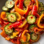 Viral TikTok Cucumber & Bell Pepper Salad 16 Viral TikTok Cucumber & Bell Pepper Salad