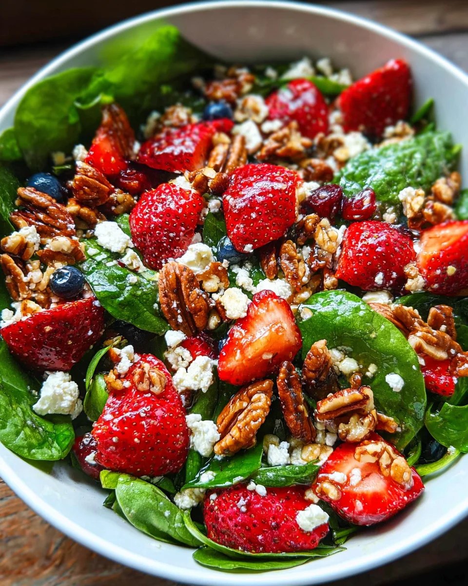 15-Minute Strawberry Spinach Salad 17 15-Minute