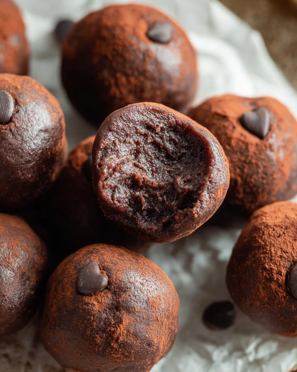 3-Ingredient No Bake Brownie Bites 12 3-Ingredient