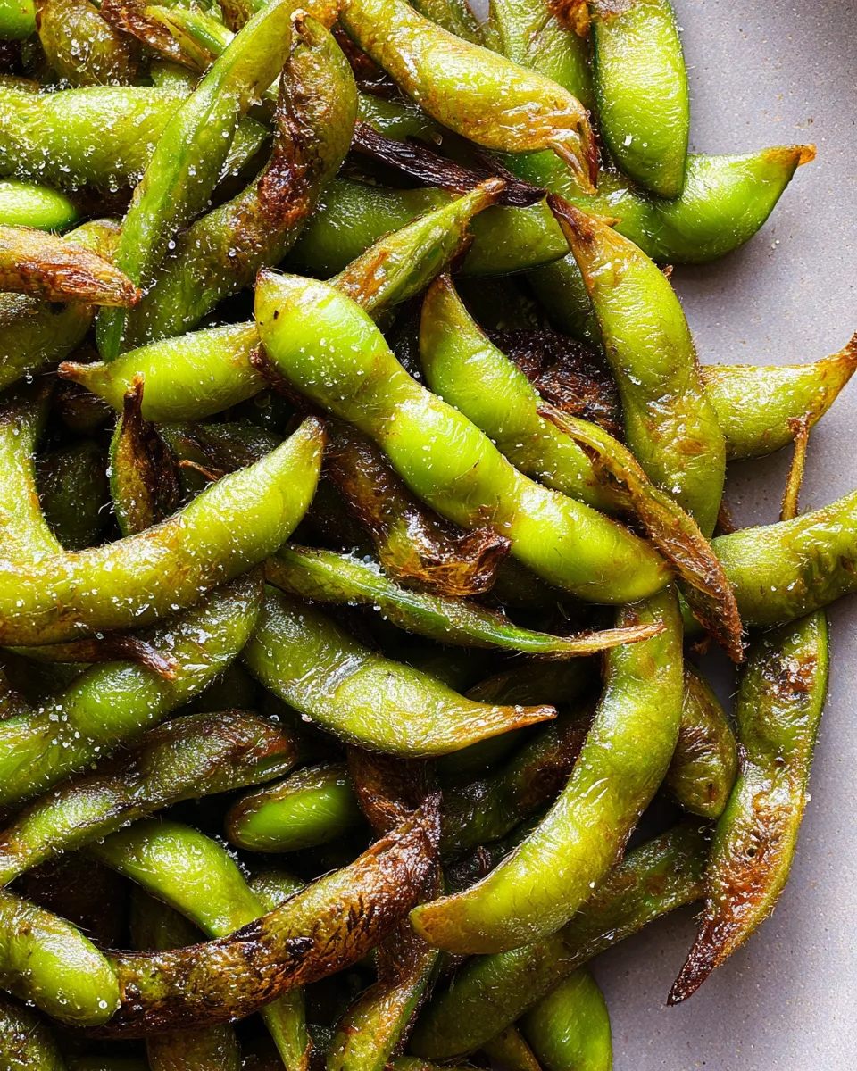 Air Fryer Edamame