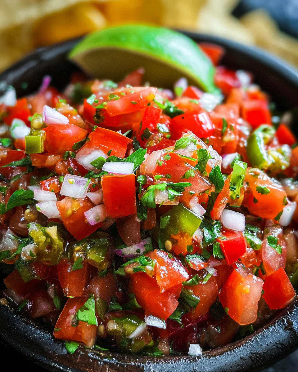 Authentic Pico de Gallo