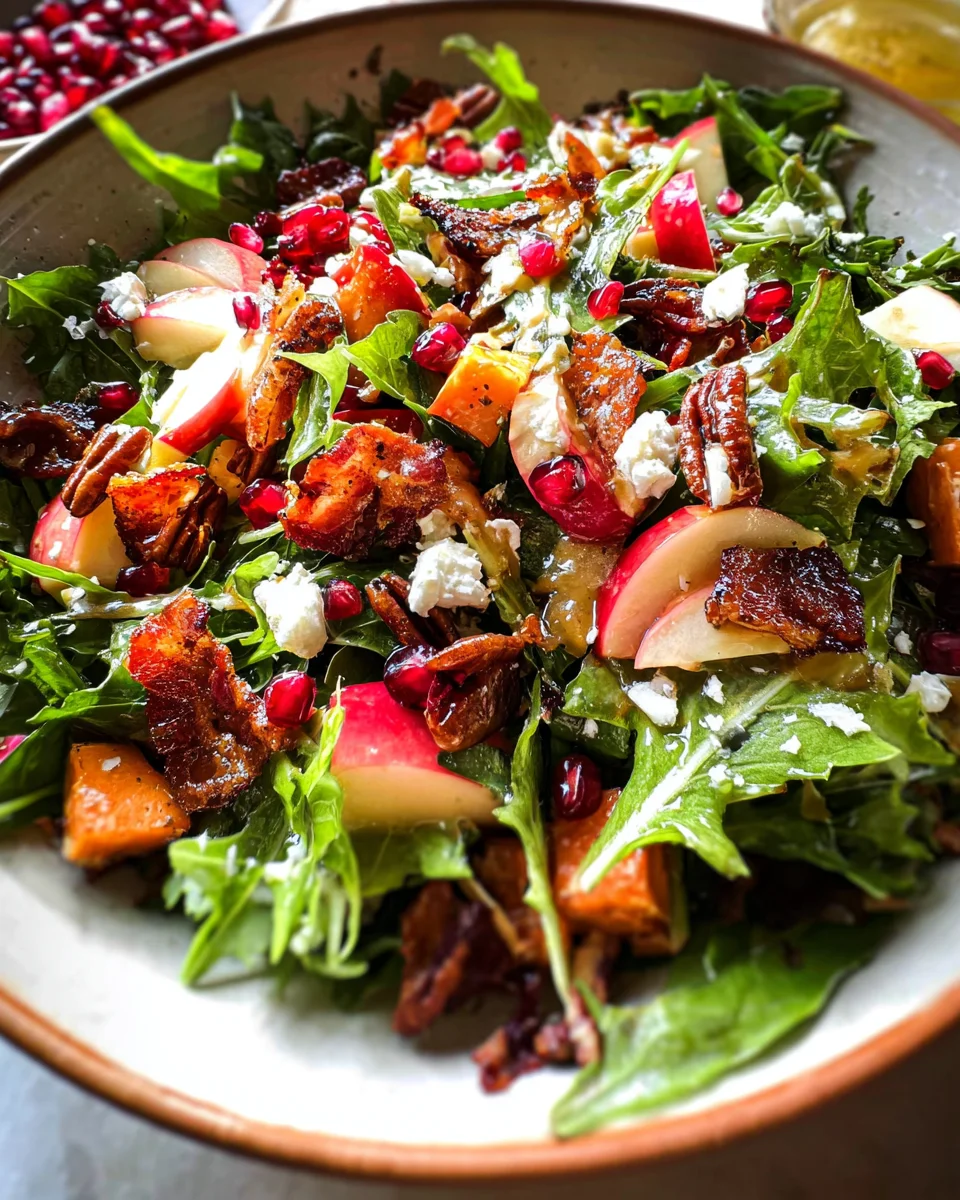 Autumn Salad with Apple Cider Vinaigrette 21 Autumn