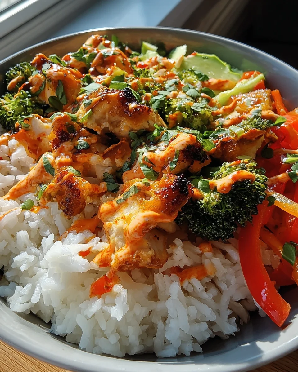 Bang Bang Chicken Bowl