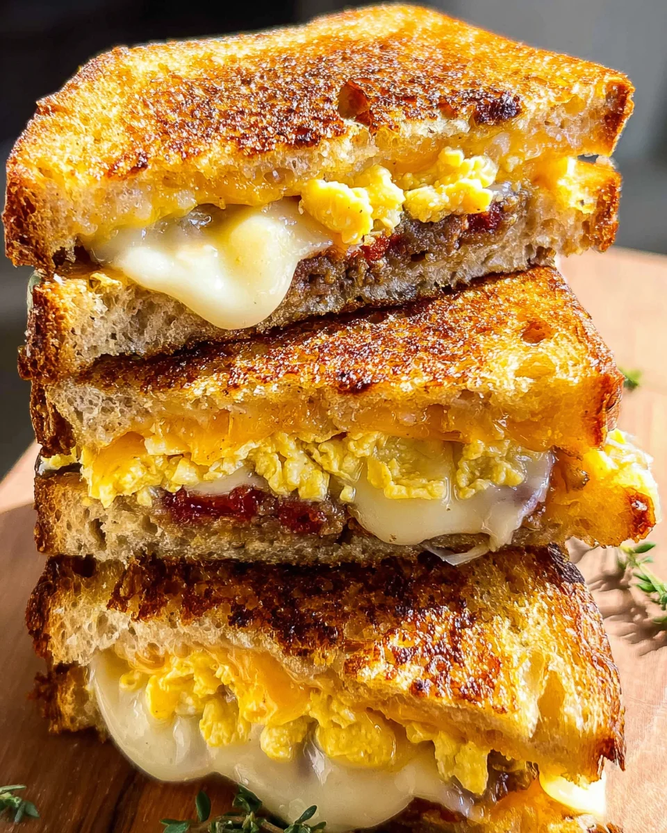 Breakfast Grilled Cheese 16 Breakfast