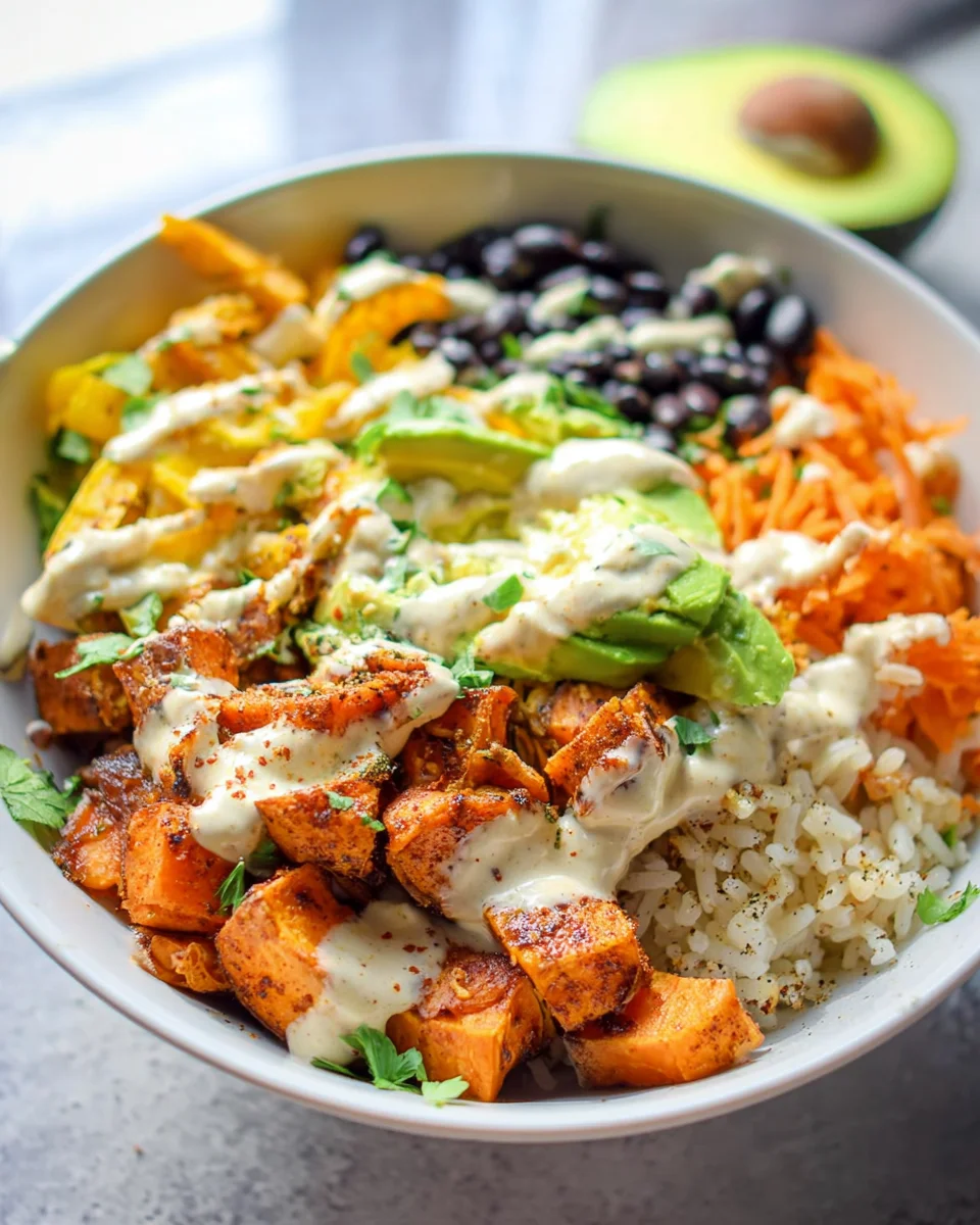 Cajun Sweet Potato Rice Bowl 17 Cajun