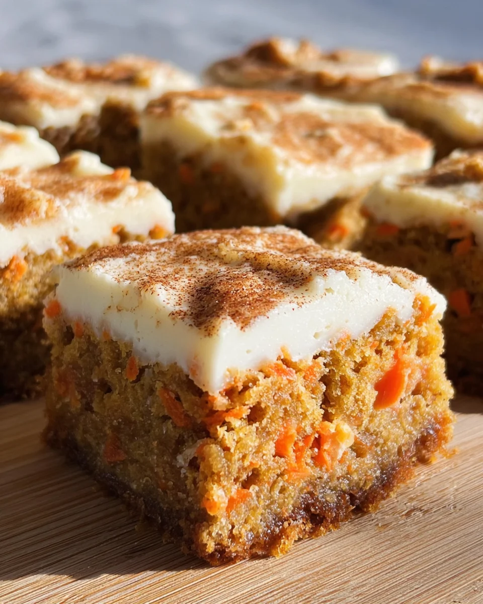Carrot Cake Bars