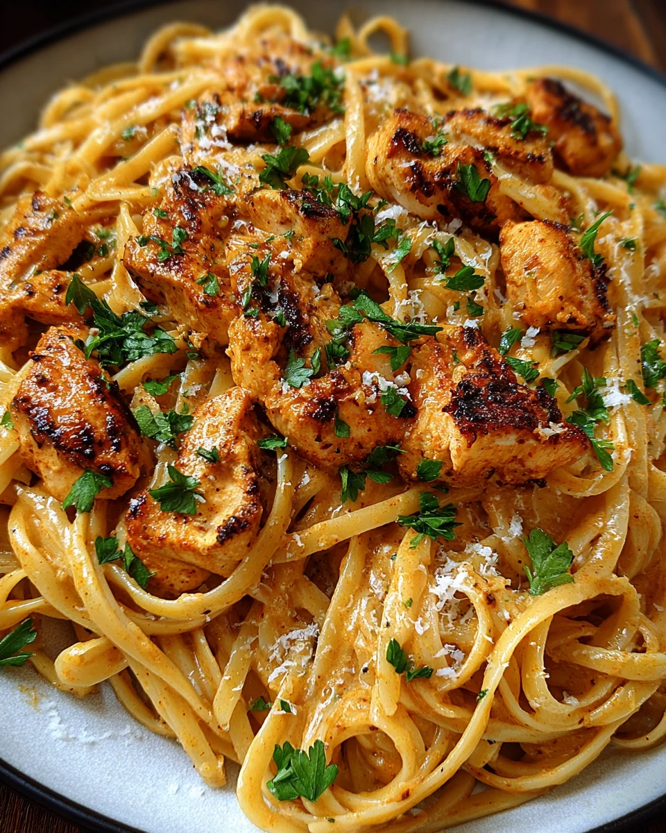 Cowboy Butter Chicken Linguine