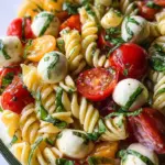 Creamy Caprese Pasta Salad 21 Creamy Caprese Pasta Salad