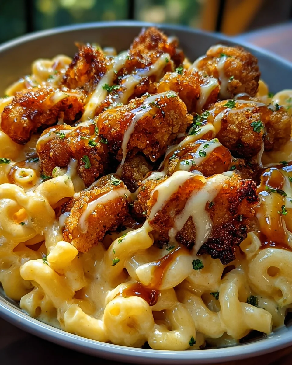 Creamy Honey Pepper Chicken Mac and Cheese Delight 17 Creamy