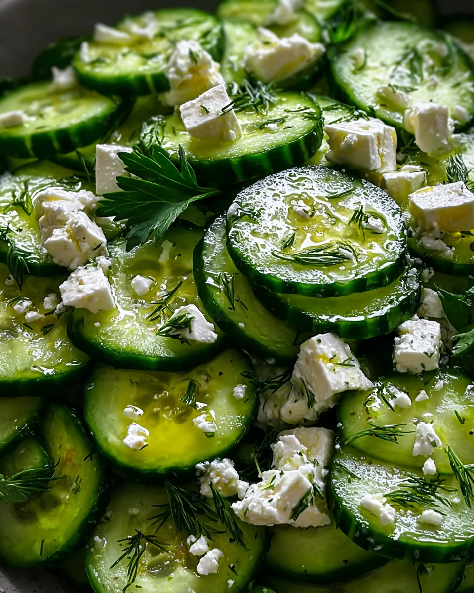 Cucumber Feta Salad