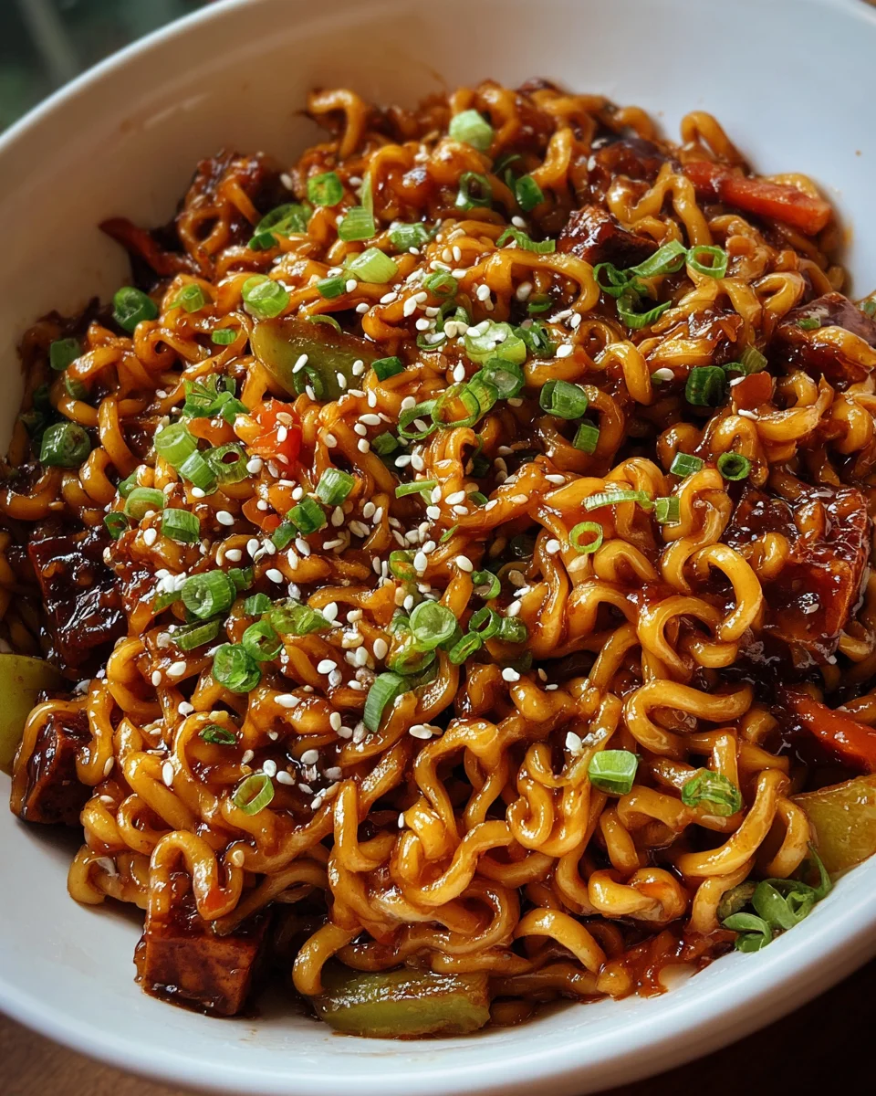 Easy Saucy Ramen Noodles 22 Easy