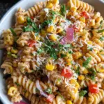 Esquites-Inspired Pasta Salad (Mexican Street Corn-Inspired)