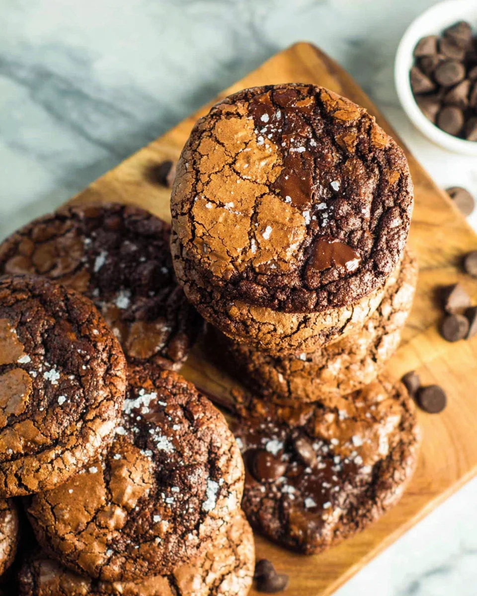 Fudgy Chewy Browkies (Brookies) 22 Fudgy